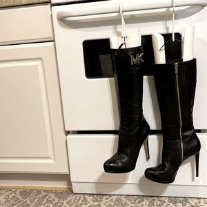 Michael Kors authentic knee high vintage black boots